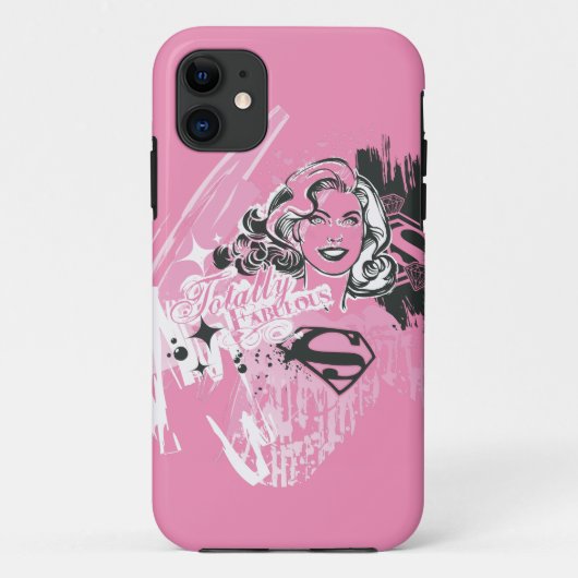 スーパーガール全く素晴らしい Case-Mate iPhoneケース (裏面)