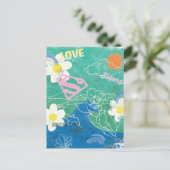 スーパーガール共有ザ・スピリット&ラブ ポストカード (スタンド正面)