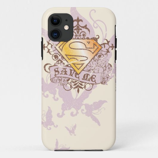 スーパーガール救・ミー Case-Mate iPhoneケース (裏面)