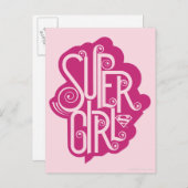 スーパーガール渦1 ポストカード (正面/裏面)