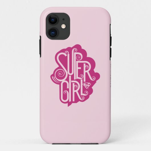 スーパーガール渦1 Case-Mate iPhoneケース (裏面)