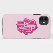 スーパーガール渦1 Case-Mate iPhoneケース (裏面(横))