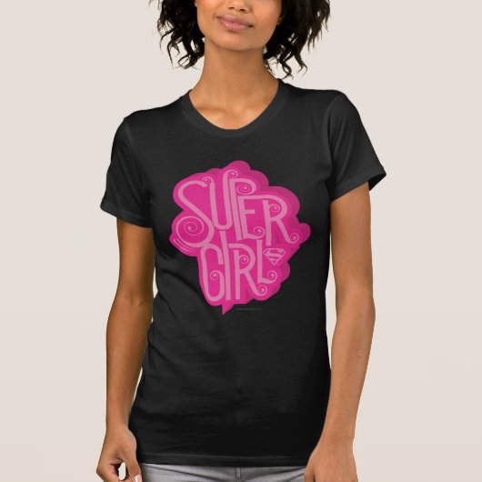 スーパーガール渦2 Tシャツ (正面)