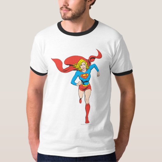 スーパーガール準備完了 Tシャツ (正面)