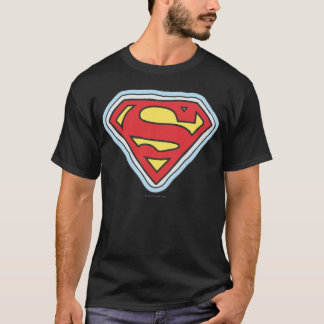 スーパーガール漫画のロゴ Tシャツ