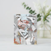 スーパーガール漫画ケーパーズパターン1 ポストカード (スタンド正面)