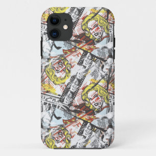 スーパーガール漫画ケーパーズパターン2 iPhone 11 ケース