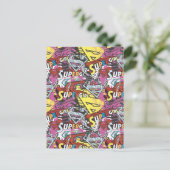 スーパーガール漫画ケーパーズパターン4 ポストカード (スタンド正面)