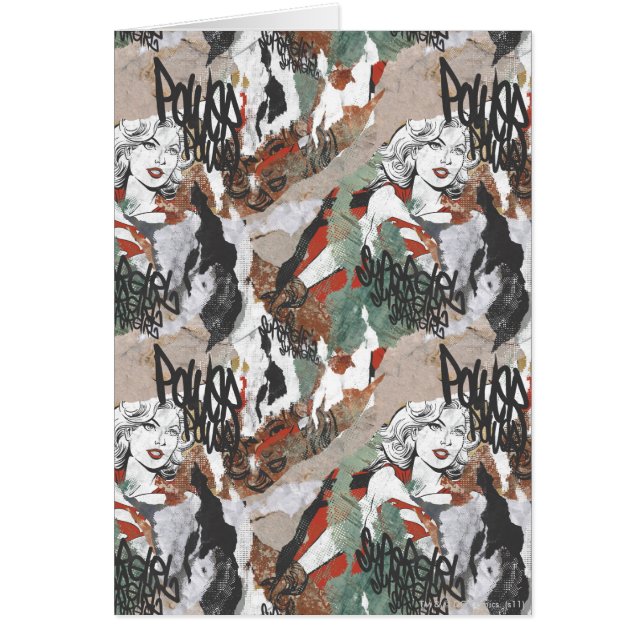 スーパーガール漫画ケーパーズパターン6 (正面)