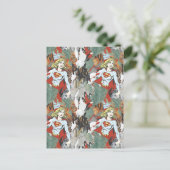 スーパーガール漫画ケーパーズパターン8 ポストカード (スタンド正面)