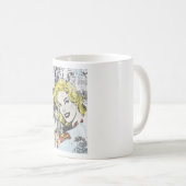 スーパーガール漫画ケーパーズ1 コーヒーマグカップ (正面右)