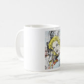 スーパーガール漫画ケーパーズ1 コーヒーマグカップ (正面左)