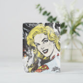 スーパーガール漫画ケーパーズ1 ポストカード (スタンド正面)