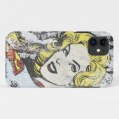 スーパーガール漫画ケーパーズ1 Case-Mate iPhoneケース (裏面(横))