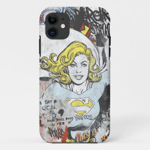 スーパーガール漫画ケーパーズ3 iPhone 11 ケース
