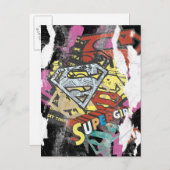 スーパーガール漫画ケーパーズ4 ポストカード (正面/裏面)