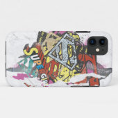 スーパーガール漫画ケーパーズ4 Case-Mate iPhoneケース (裏面(横))