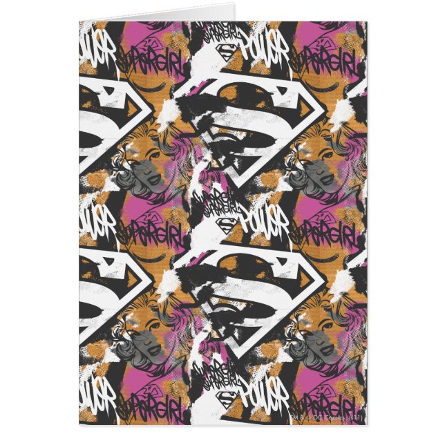 スーパーガール漫画ケーパーパターン3 (正面)