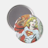 スーパーガール漫画ケーパー2 マグネット (正面/裏面)