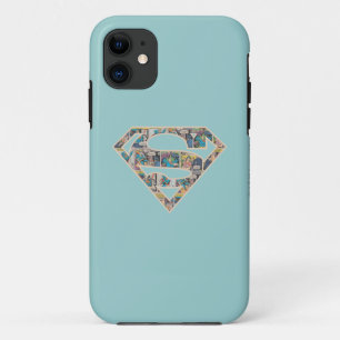 スーパーガール漫画ストリップロゴ iPhone 11 ケース