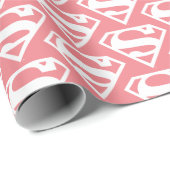 スーパーガール無地のSシールド ラッピングペーパー (ロールコーナー)