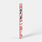 スーパーガール無地のSシールド SAMSUNG GALAXYケース (右側面)