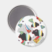 スーパーガール熱狂するスカイ マグネット (正面/裏面)