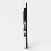 スーパーガール白黒スケッチ2 Case-Mate iPhoneケース (裏面/左)