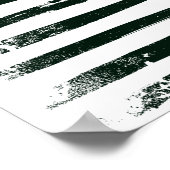 スーパーガール稲妻付き顔 ポスター (角)