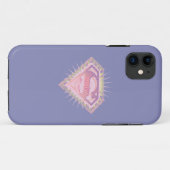 スーパーガール素晴らしいのロゴ Case-Mate iPhoneケース (裏面(横))