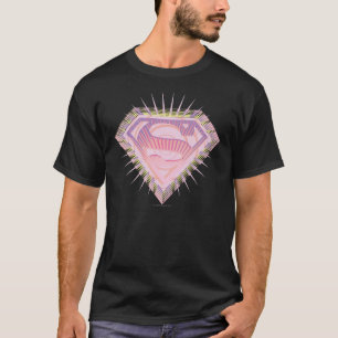 スーパーガール素晴らしいのロゴ Tシャツ