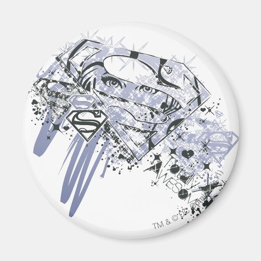 スーパーガール素晴らし マグネット (正面)