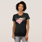 スーパーガール自然ロゴ Tシャツ (正面フル)