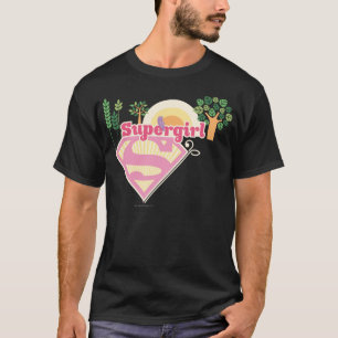 スーパーガール自然ロゴ Tシャツ