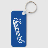 スーパーガール野球オールスター名ロゴ キーホルダー (裏面)