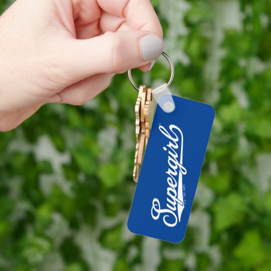 スーパーガール野球オールスター名ロゴ キーホルダー (手)