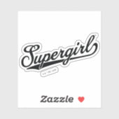 スーパーガール野球オールスター名ロゴ シール (シート)