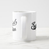 スーパーガール野球オールスター名ロゴ ジャンボコーヒーマグカップ (裏面)