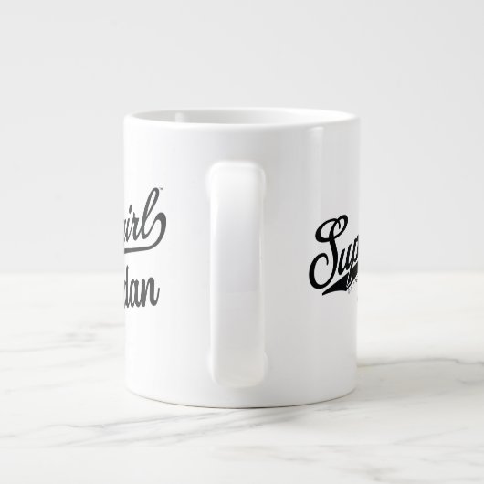 スーパーガール野球オールスター名ロゴ ジャンボコーヒーマグカップ (裏面)