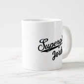 スーパーガール野球オールスター名ロゴ ジャンボコーヒーマグカップ (正面右)