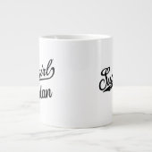 スーパーガール野球オールスター名ロゴ ジャンボコーヒーマグカップ (正面)