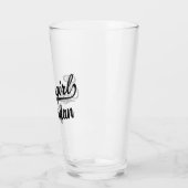 スーパーガール野球オールスター名ロゴ タンブラーグラス (左)