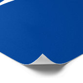 スーパーガール野球オールスター名ロゴ ポスター (角)