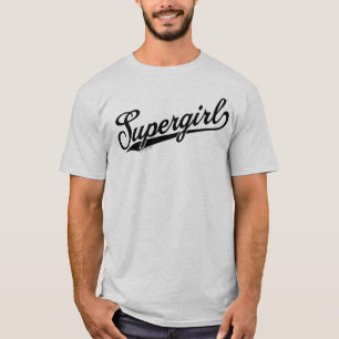 スーパーガール野球オールスター名ロゴ Tシャツ
