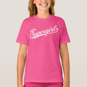 スーパーガール野球オールスター名ロゴ Tシャツ