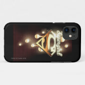 スーパーガール金ゴールドドリップ Case-Mate iPhoneケース (裏面(横))