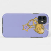 スーパーガール金ゴールドロケット Case-Mate iPhoneケース (裏面(横))