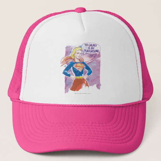 スーパーガール銀河系 キャップ (正面)