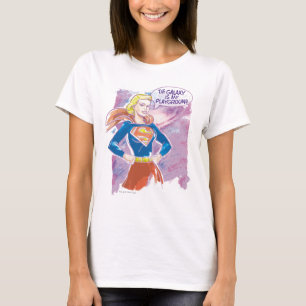 スーパーガール銀河系 Tシャツ
