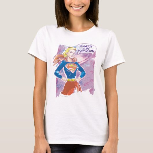 スーパーガール銀河系 Tシャツ (正面)